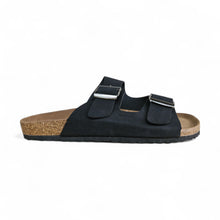 Load image into Gallery viewer, Sandalia hombre Rigel de hebillas Breeze Shoes negro