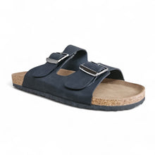 Load image into Gallery viewer, Sandalia hombre Rigel de hebillas Breeze Shoes negro
